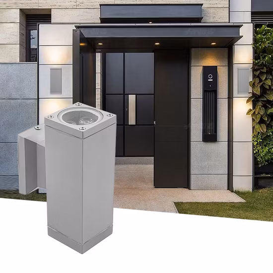 Alumínio IP65 para cima para baixo suporte candeeiro de parede exterior luz de parede LED